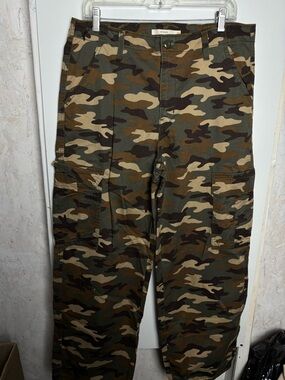 Levi's 94 baggy camo pants drawstring utility sz 31